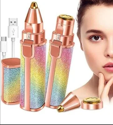 Rechargeable Facial Trimmer Rose Gold USB-C