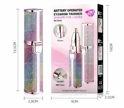 Rechargeable Facial Trimmer Rose Gold USB-C thumbnail 4