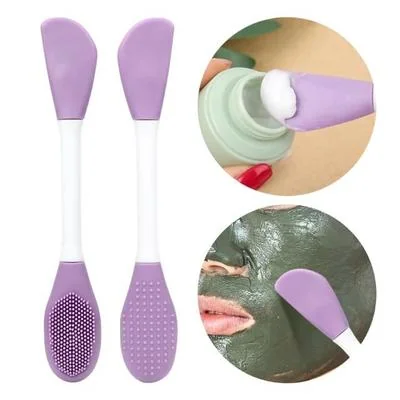 Silicone Face Mask Brush Pack of 4 Reusable Travel Friendly thumbnail 2