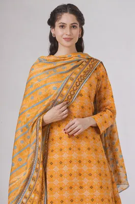 Stylish 3 Pcs Women's Unstitched Digital Print Suit thumbnail 3