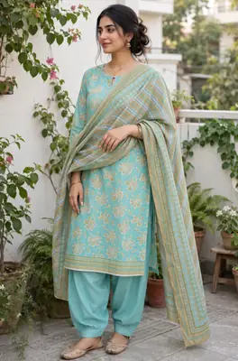 Stylish 3 Pcs Women's Unstitched Khaddar Digital Print Suit