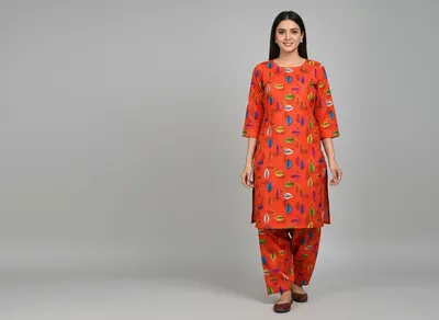 Stylish 2 Pcs Women's Unstitched Printed Suit thumbnail 3