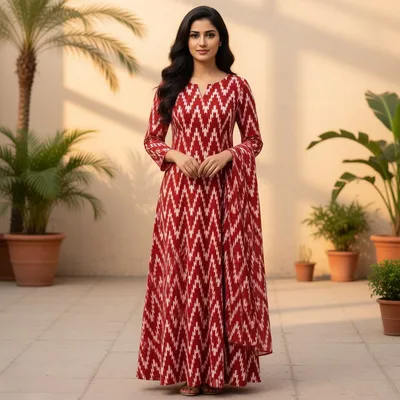 Stylish 2 Pcs Women's Unstitched Printed Suit thumbnail 9