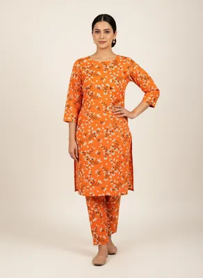 Stylish 2 Pcs Women's Unstitched Printed Suit thumbnail 2