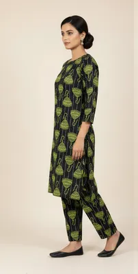 Stylish 2 Pcs Women's Unstitched Printed Suit thumbnail 3