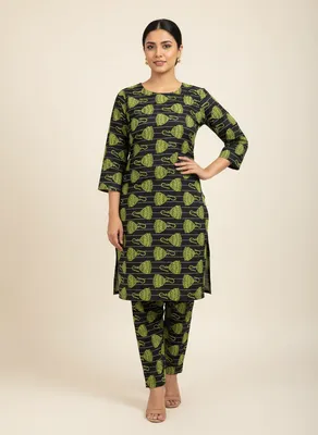Stylish 2 Pcs Women's Unstitched Printed Suit thumbnail 7
