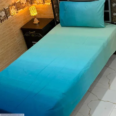 Elegant 4 Pcs Export Cotton Printed Single Bedsheet thumbnail 1
