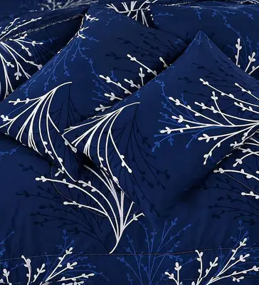 7 Pcs Cotton Salonica Printed Comforter Set thumbnail 6