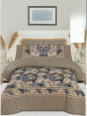 6 Pcs Cotton Salonica Printed Razai Set