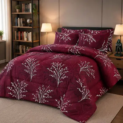 Exclusive 6 Pcs Cotton Salonica Printed Double Razai Set thumbnail 4