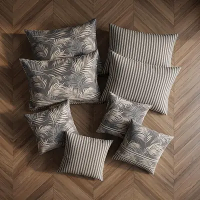 Exclusive 6 Pcs Cotton Salonica Printed Double Razai Set thumbnail 3