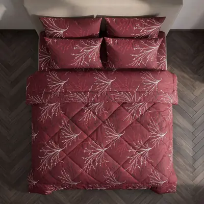 Exclusive 6 Pcs Cotton Salonica Printed Double Razai Set thumbnail 6