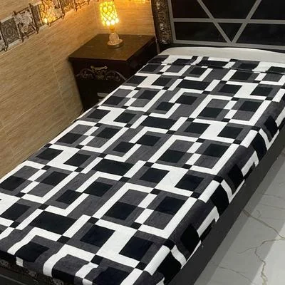Fleece Printed Single Bed Blanket