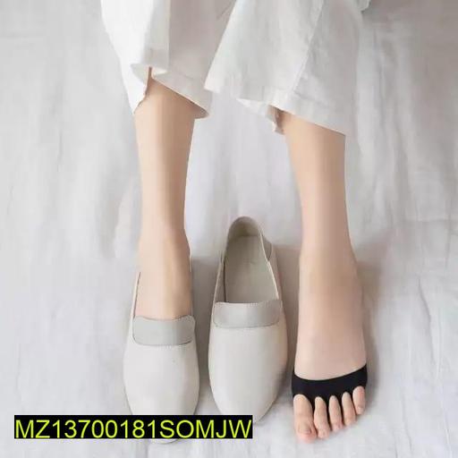 Black Cotton Toe Pads for High Heels & Casual Shoes thumbnail 1