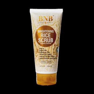 BNB Rice Brightening Scrub 200ml for All Skin Types