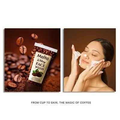 Malta Coffee Whitening Facial Kit 3 Pcs All Skin Types thumbnail 5
