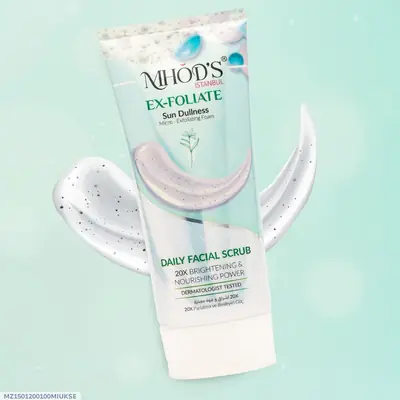 MHODS Exfoliate Sun Dullness Daily Facial Scrub