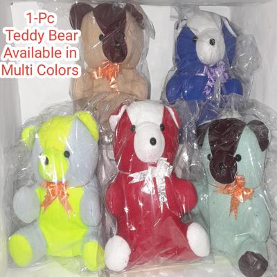 Multi Color Teddy Bear for Kids, Premium Quality, Travel Friendly