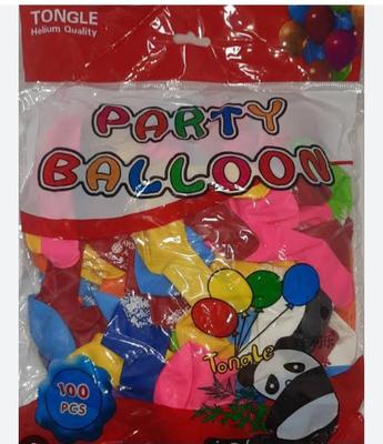 100 Pcs Multicolor Balloons for Parties Decor