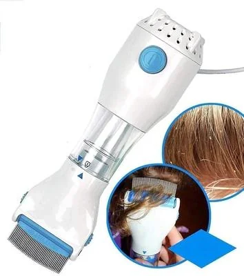 Chemical-free Head Lice Comb White Blue ABS thumbnail 2