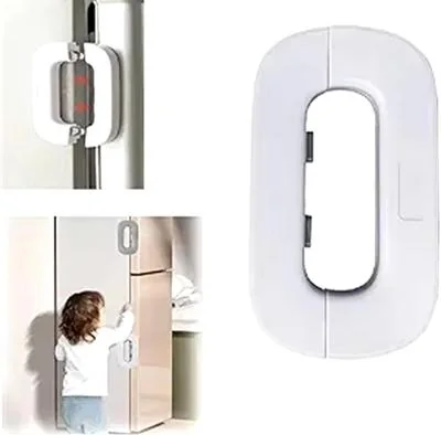 Compact Drawer Lock Multicolor ABS Plastic Small Space Secure