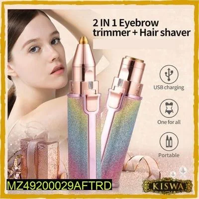 Easy-To-Clean Design Women's Eyebrows Hair Trimmer