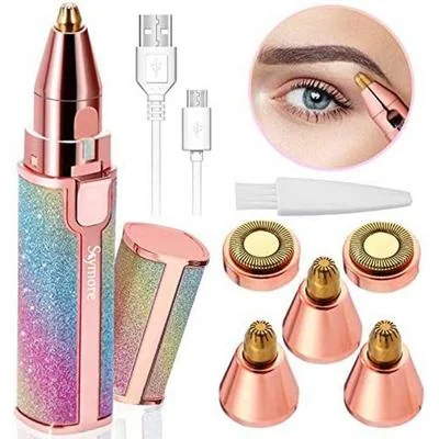 Easy-To-Clean Design Women's Eyebrows Hair Trimmer