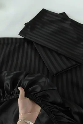 3 Pcs Micro Cotton Plain Double Bedsheet thumbnail 2