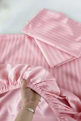 3 Pcs Micro Cotton Plain Double Bedsheet thumbnail 2