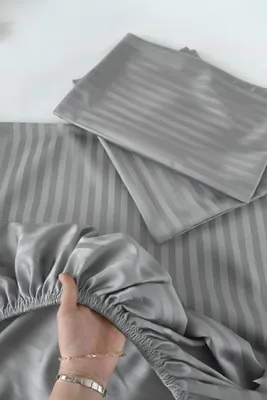 3 Pcs Micro Cotton Plain Double Bedsheet thumbnail 2