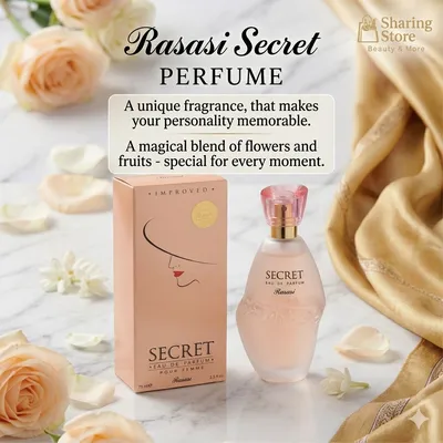 Rasasi Secret Eau de Parfum for Women – Long-Lasting Floral Fragrance, 75ml thumbnail 2