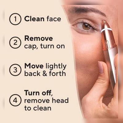 Rechargeable Flawless Eyebrow Trimmer for Instant Precision Shaping thumbnail 5