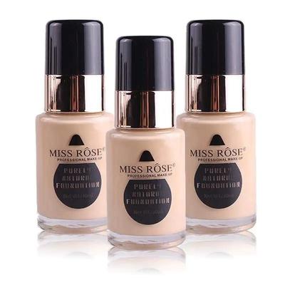 Miss Rose Matte Foundation 24Hr Creamy Brown All Skin Types thumbnail 4