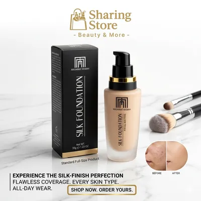 Masarrat Misbah Silk Foundation – Flawless Long-Lasting Coverage thumbnail 2