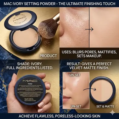 MAC Face & Body Perfecting Powder - Ivory Shade thumbnail 3