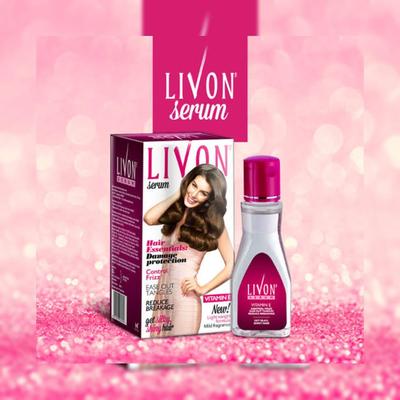 Livon Hair Serum 100ml Anti-Frizz Shine Care thumbnail 2