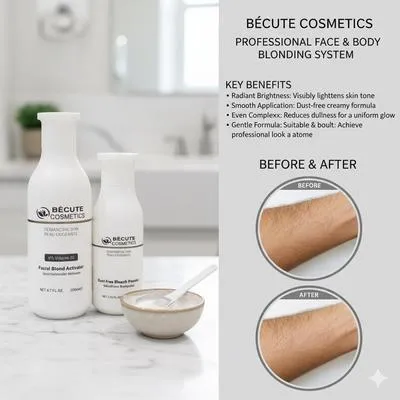Bécute Beauty Hair Lightener 100g Liquid Whitening Cream thumbnail 2