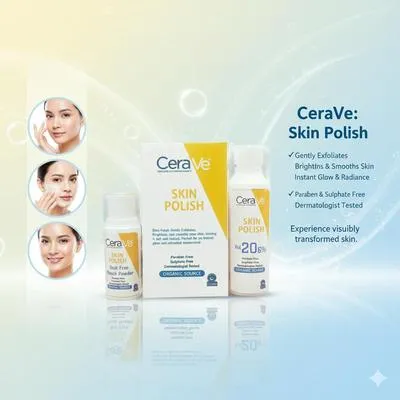 CeraVe Hydrating Skin Polish 20% Powder Whitening Brightening Exfoliator thumbnail 6