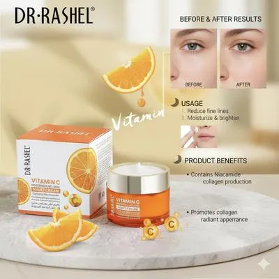 Dr. Rashel Vitamin C Night Cream for Anti-Aging & Skin Repair thumbnail 4