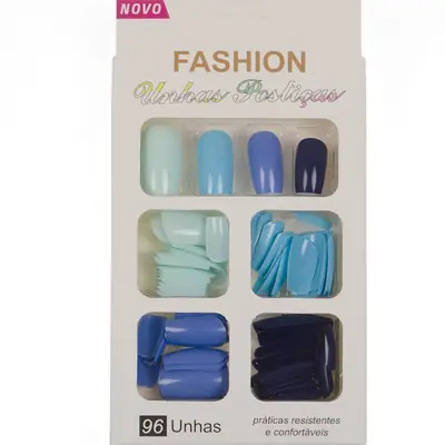 Smooth and Even Coverage Fake Nails 96 Pcs