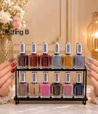 Quick-Drying Formulation Nail Polish 12 Pcs Box