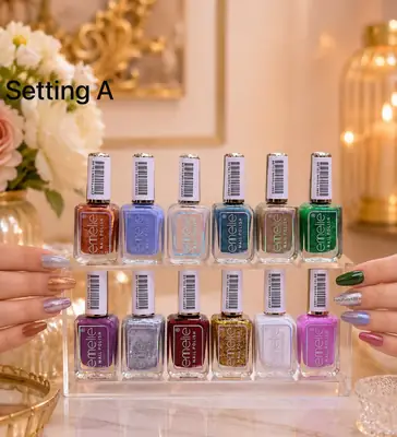 Quick-Drying Formulation Nail Polish 12 Pcs Box thumbnail 2