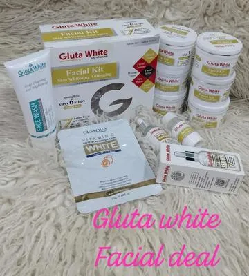 glutathione cream price in pakistan Gluta White Facial Kit 4 1 Whitening Anti Aging Set – Markaz 30 ml