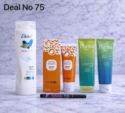 Dove Body Lotion Purito Cream 4-in-1 Skincare Makeup Set thumbnail 2
