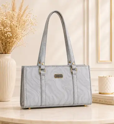 Women's Leather Plain Shoulder Bag thumbnail 2