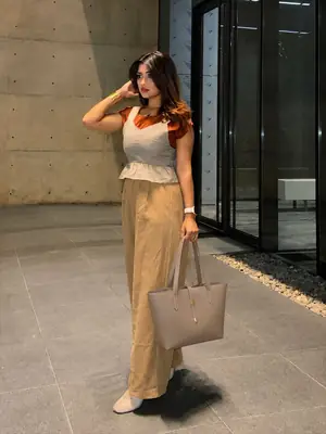 Women's Leather Plain Shoulder Bag