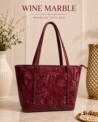 Women's Leather Plain Shoulder Bag