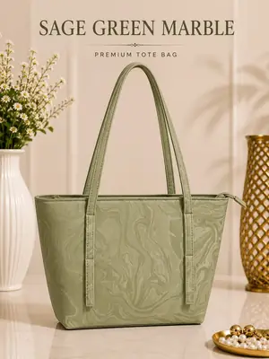Women's Leather Plain Shoulder Bag thumbnail 2