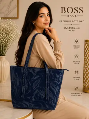 Women's Leather Plain Shoulder Bag thumbnail 2