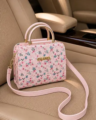 Women's Leather Plain Shoulder Bag
